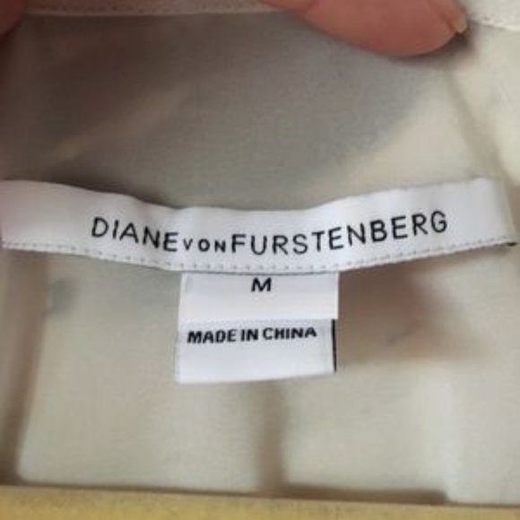 DVF Robyn spring marble top. Silk. - Picture 5 of 8